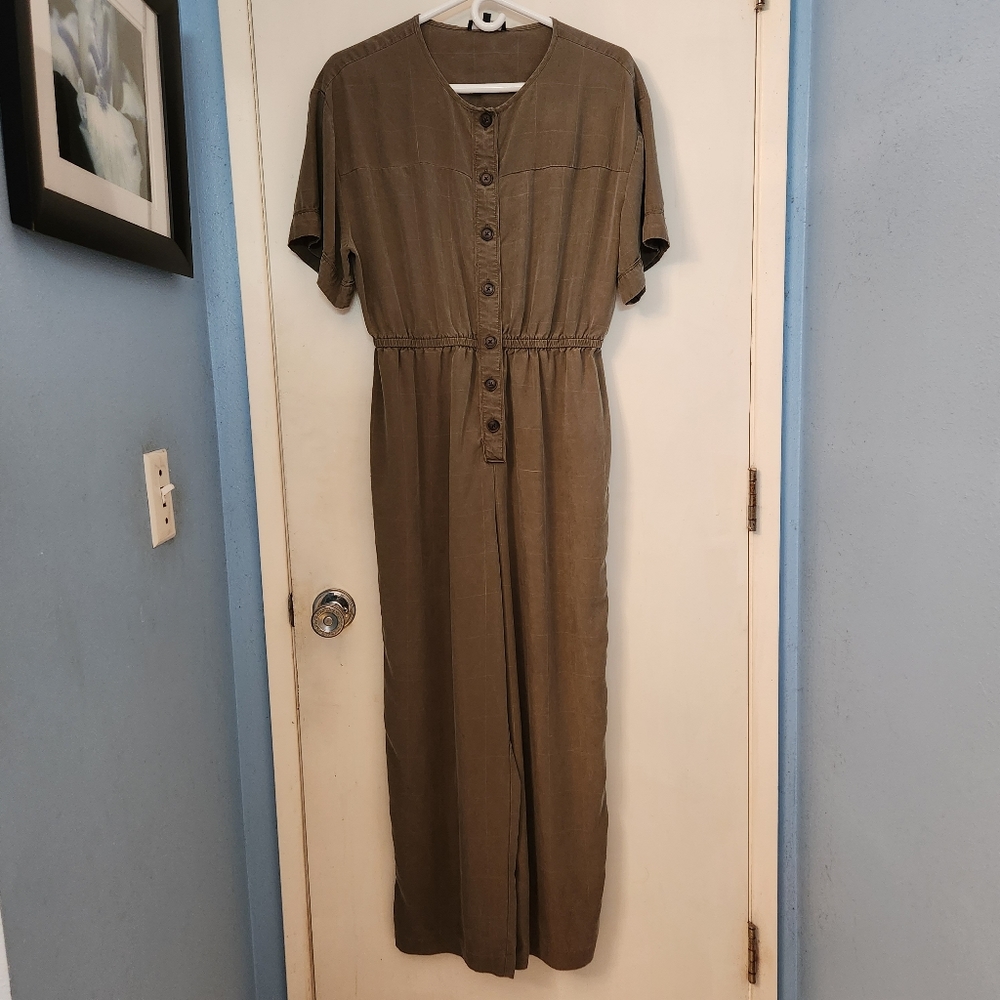 Madewell Olive Green Jumpsuit